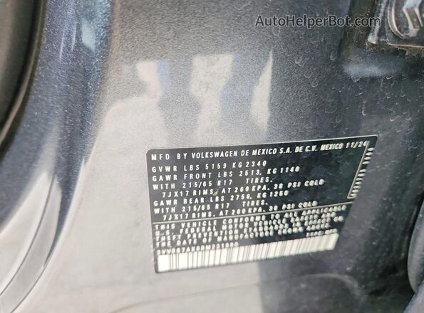 3VVRB7AX8RM231990 2024 VOLKSWAGEN TIGUAN Gray Սալոնի 360 աստիճան տեսք