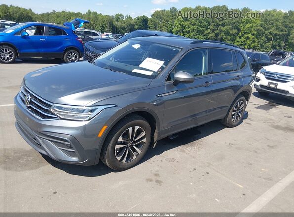 3VVRB7AX9PM052595 2023 VOLKSWAGEN TIGUAN Серый Передняя левая четверть