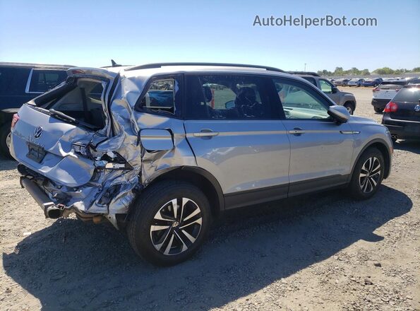 3VVRB7AX9RM076947 2024 VOLKSWAGEN TIGUAN Серебряный Задняя правая четверть