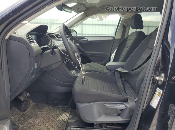 3VVRB7AX9RM200800 2024 VOLKSWAGEN TIGUAN Black წინა სალონის ხედი