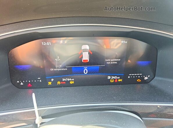 3VVRB7AX9RM224384 2024 VOLKSWAGEN TIGUAN Black Widok zestawu wskaźników