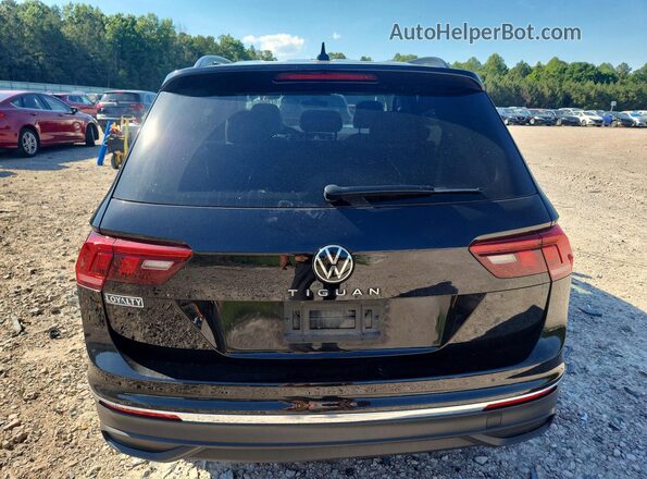 3VVRB7AX9RM224384 2024 VOLKSWAGEN TIGUAN Black Widok z tyłu
