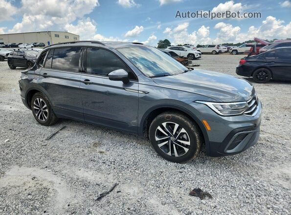 3VVRB7AXXPM044456 2023 VOLKSWAGEN TIGUAN Gray Przód prawy