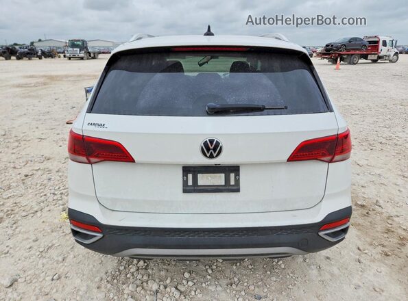 3VVRX7B20NM006381 2022 VOLKSWAGEN TAOS White Вид ззаду