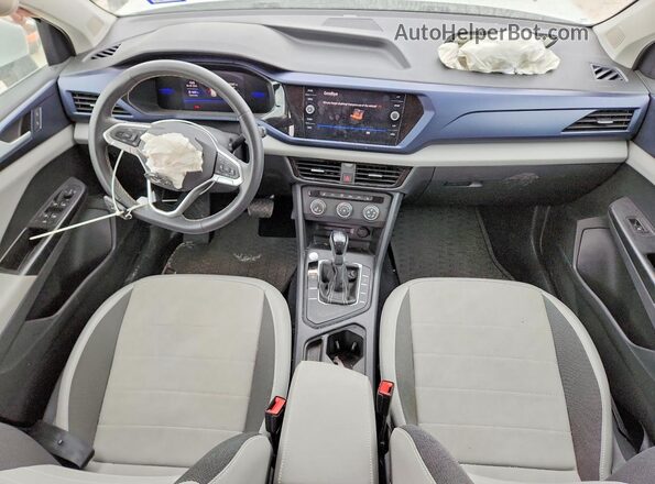3VVRX7B20NM006381 2022 VOLKSWAGEN TAOS White Вид панелі приладів