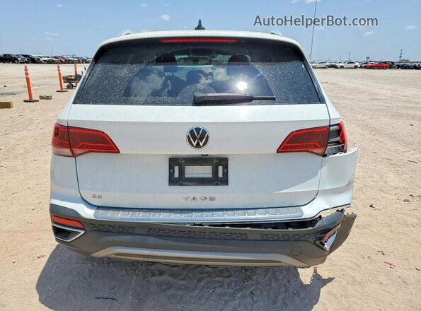 3VVRX7B21NM060840 2022 VOLKSWAGEN TAOS Белый Вид сзади