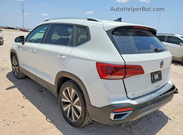 3VVRX7B21NM060840 2022 VOLKSWAGEN TAOS Белый Задняя левая четверть