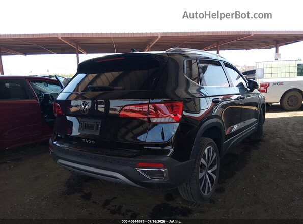 3VVRX7B22NM036742 2022 VOLKSWAGEN TAOS Black უკანა მარჯვენა
