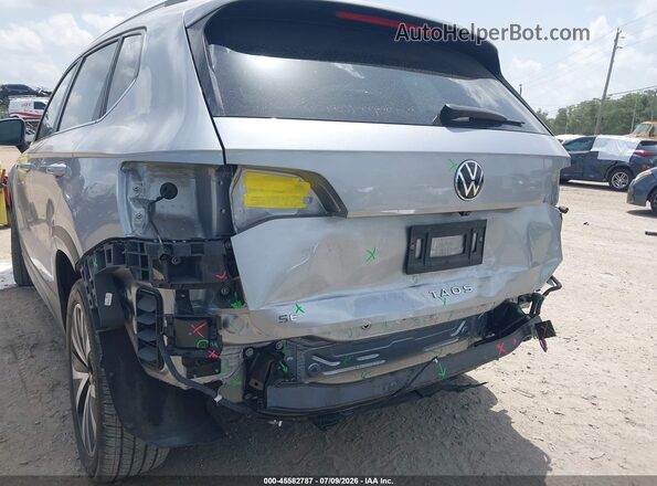 3VVRX7B22NM052083 2022 VOLKSWAGEN TAOS Silver Front view