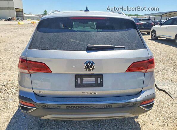 3VVRX7B22NM062953 2022 VOLKSWAGEN TAOS Silver Հետևի տեսք