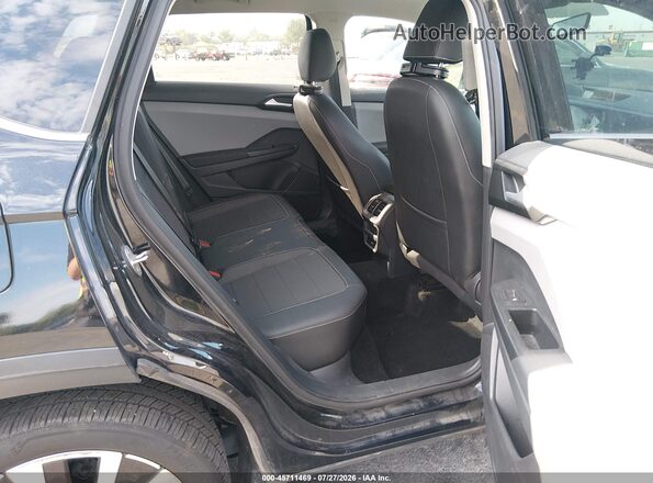 3VVRX7B23NM014409 2022 VOLKSWAGEN TAOS Black Widok naklejki z numerem VIN