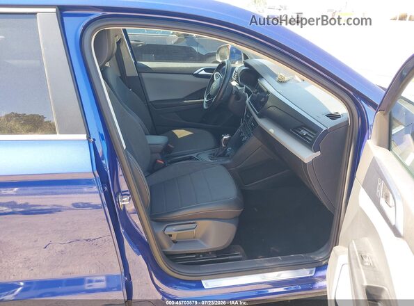 3VVRX7B28NM099280 2022 VOLKSWAGEN TAOS Blue წინა სალონის ხედი