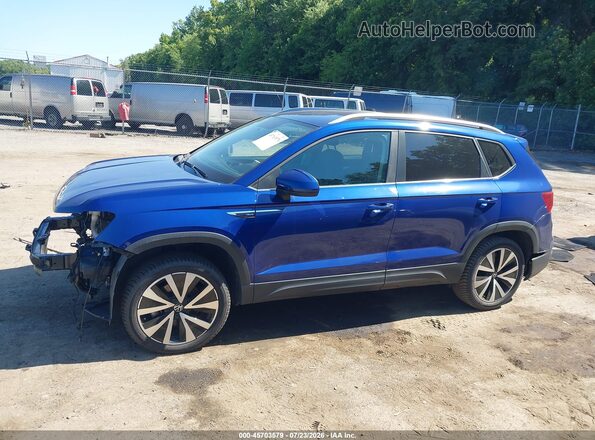 3VVRX7B28NM099280 2022 VOLKSWAGEN TAOS Blue 