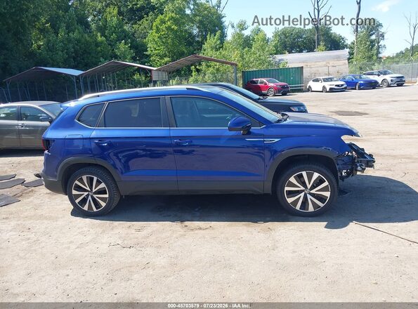 3VVRX7B28NM099280 2022 VOLKSWAGEN TAOS Blue სალონის 360-გრადუსიანი ხედი