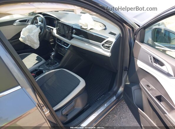 3VVSC7B20SM080652 2025 VOLKSWAGEN TAOS Silver Widok wnętrza z przodu