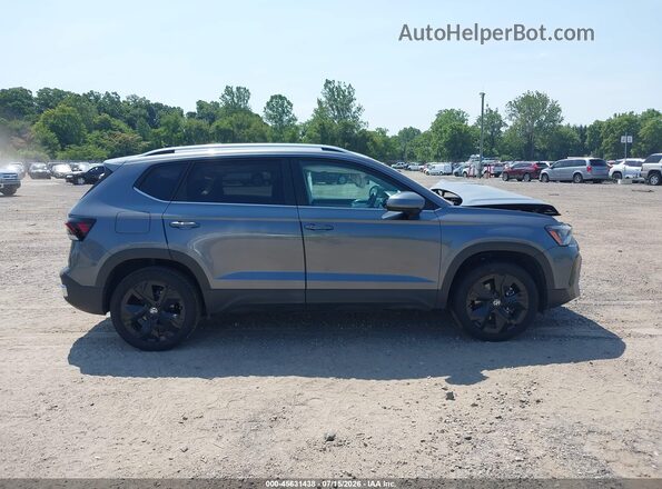 3VVSC7B20SM080652 2025 VOLKSWAGEN TAOS Silver Widok wnętrza z tyłu