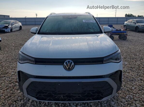 3VVSC7B29SM005237 2025 VOLKSWAGEN TAOS White წინა ხედი