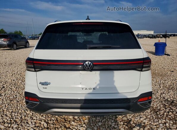 3VVSC7B29SM005237 2025 VOLKSWAGEN TAOS White უკანა ხედი