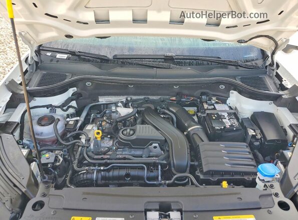 3VVSC7B29SM005237 2025 VOLKSWAGEN TAOS White ძრავის განყოფილების ხედი