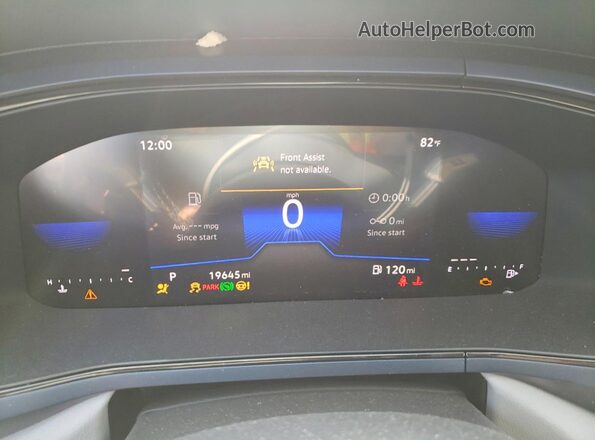 3VVSX7B21RM005599 2024 VOLKSWAGEN TAOS Silver Widok zestawu wskaźników