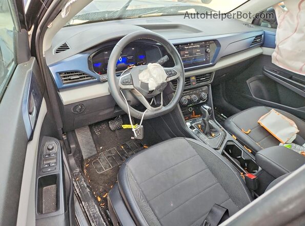 3VVSX7B22PM349391 2023 VOLKSWAGEN TAOS Black წინა პანელის ხედი