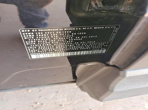 3VVSX7B24PM314089 2023 VOLKSWAGEN TAOS Black Շարժիչի բաժամունքի տեսք