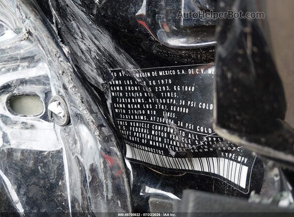 3VVSX7B26RM002102 2024 VOLKSWAGEN TAOS Black Engine compartment view