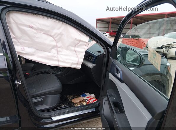 3VVSX7B26RM002102 2024 VOLKSWAGEN TAOS Black Front interior view