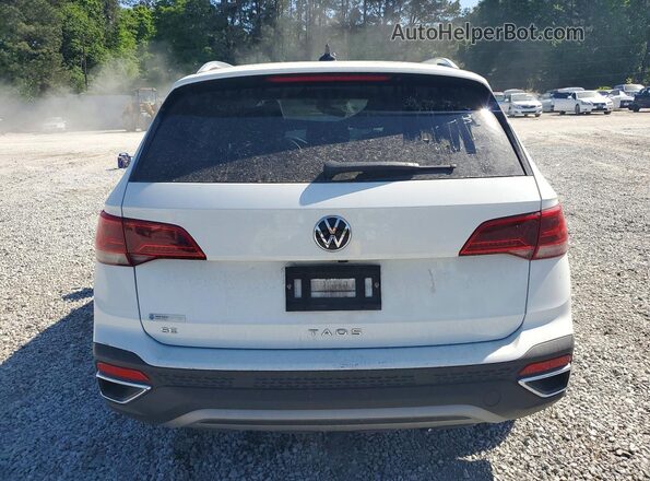 3VVSX7B28PM313933 2023 VOLKSWAGEN TAOS White Вид ззаду