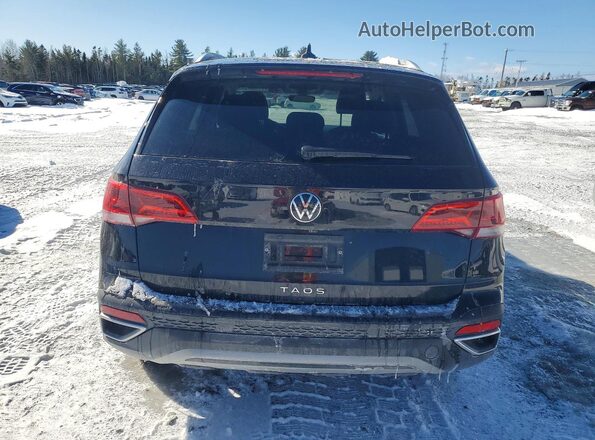 3VVSX7B2XRM006511 2024 VOLKSWAGEN TAOS Black Widok z tyłu