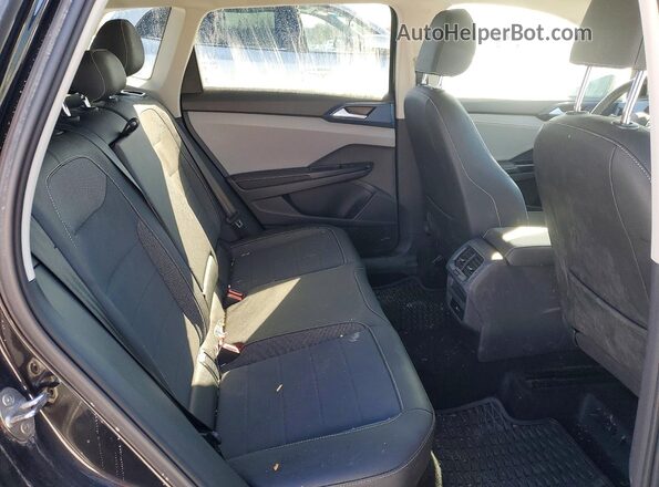 3VVSX7B2XRM006511 2024 VOLKSWAGEN TAOS Black Widok wnętrza z tyłu