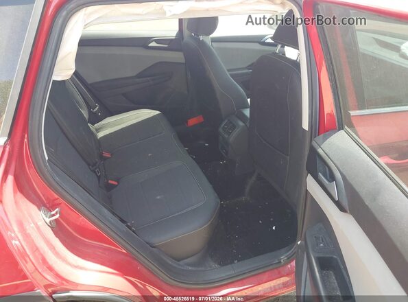 3VVTX7B22NM090032 2022 VOLKSWAGEN TAOS Red VIN կոդի պիտակի տեսք