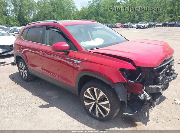 3VVTX7B22NM090032 2022 VOLKSWAGEN TAOS Red Սալոնի 360 աստիճան տեսք