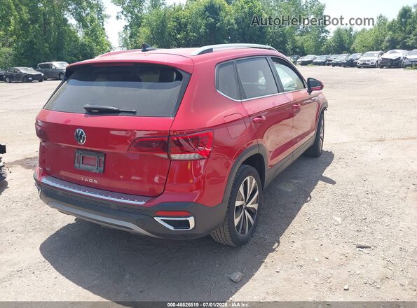 3VVTX7B22NM090032 2022 VOLKSWAGEN TAOS Red Հետևի աջ