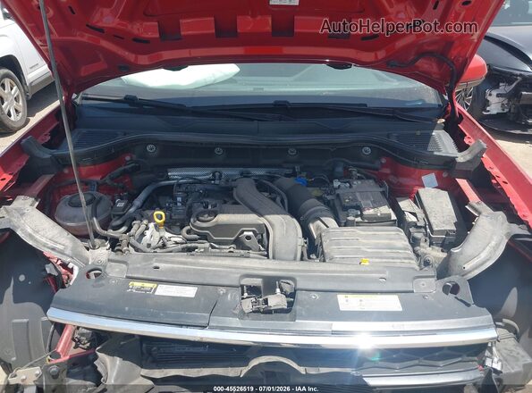3VVTX7B22NM090032 2022 VOLKSWAGEN TAOS Red Հետևի տեսք