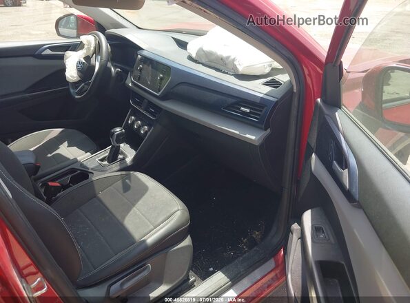 3VVTX7B22NM090032 2022 VOLKSWAGEN TAOS Red Սալոնի դիմացի տեսք