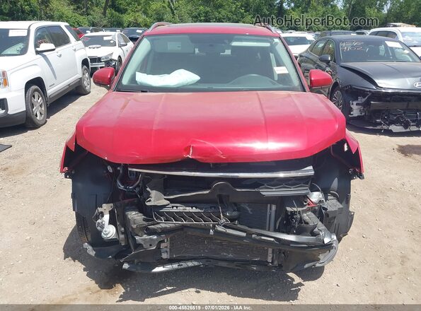 3VVTX7B22NM090032 2022 VOLKSWAGEN TAOS Red Սալոնի հետևի տեսք