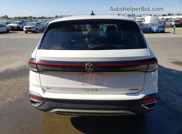 3VVUC7B29SM003576 2025 VOLKSWAGEN TAOS White Հետևի տեսք