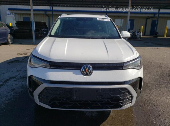 3VVUC7B29SM003576 2025 VOLKSWAGEN TAOS White Սալոնի 360 աստիճան տեսք