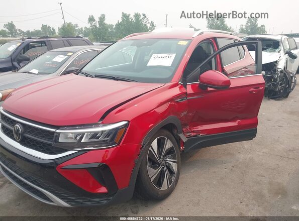 3VVUX7B2XRM051179 2024 VOLKSWAGEN TAOS Red წინა ხედი