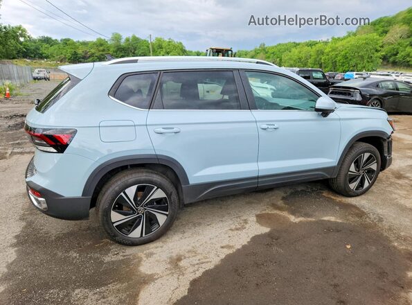 3VVVC7B27TM016378 2026 VOLKSWAGEN TAOS Синий Задняя правая четверть