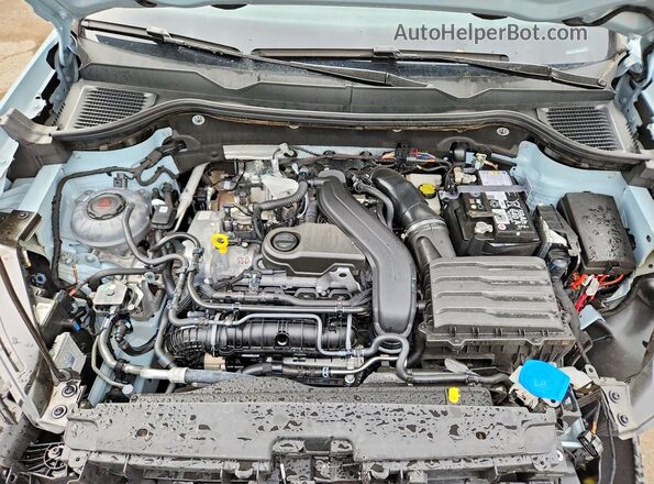 3VVVC7B27TM016378 2026 VOLKSWAGEN TAOS Синий Вид подкапотного пространства