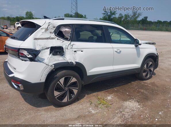 3VVVC7B2XSM024621 2025 VOLKSWAGEN TAOS Белый Задняя правая четверть