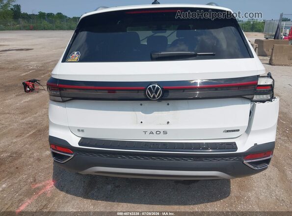 3VVVC7B2XSM024621 2025 VOLKSWAGEN TAOS Белый 