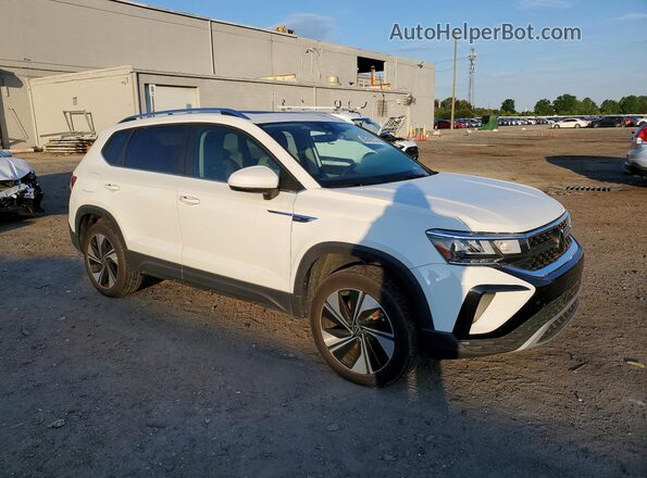 3VVVX7B20PM370835 2023 VOLKSWAGEN TAOS Белый Передняя правая четверть