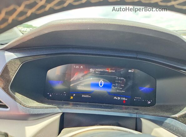 3VVVX7B28RM020775 2024 VOLKSWAGEN TAOS Gray Widok zestawu wskaźników