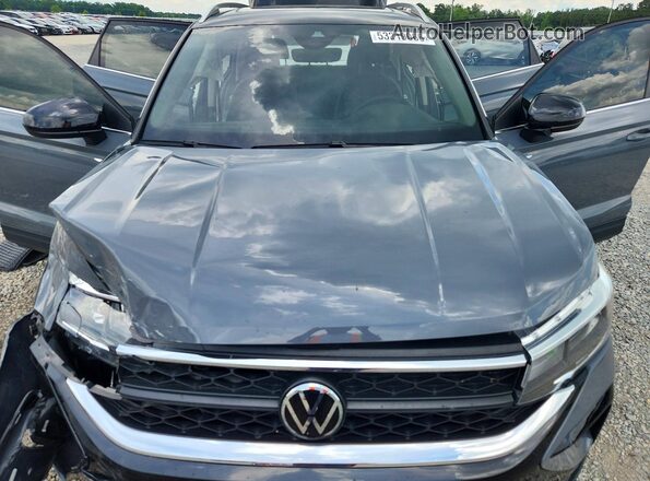 3VVVX7B28RM020775 2024 VOLKSWAGEN TAOS Gray Widok komory silnika