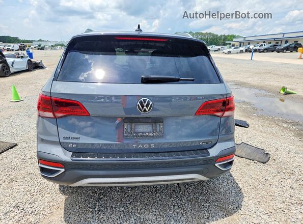 3VVVX7B28RM020775 2024 VOLKSWAGEN TAOS Gray Widok z tyłu
