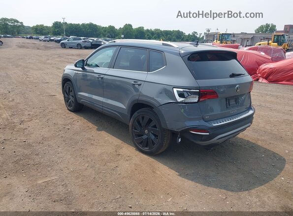 3VVVX7B28RM033400 2024 VOLKSWAGEN TAOS Серый Задняя левая четверть