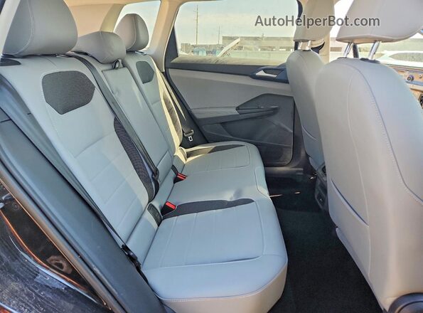 3VVVX7B2XRM072764 2024 VOLKSWAGEN TAOS Black Rear interior view